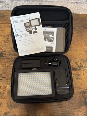 Portable On-Camera LED Light Panel